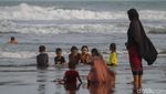 Begini Ramainya Pantai Parangtritis Bantul Saat Libur Lebaran