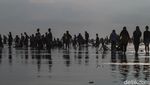 Begini Ramainya Pantai Parangtritis Bantul Saat Libur Lebaran