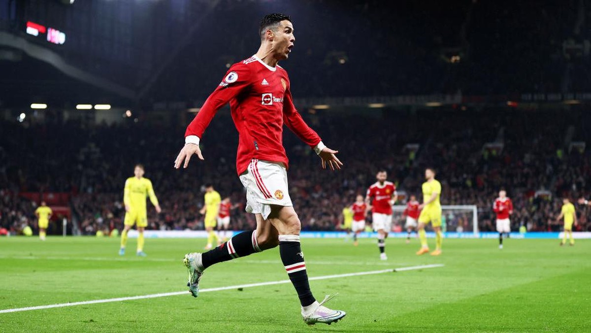 Cristiano Ronaldo diharapkan bertahan di MU dua tahun lagi. (Foto: Getty Images/Naomi Baker)
