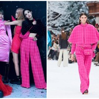 Dalam pemotretannya bersama Jalouse, Jennie BLACKPINK terlihat menonjol saat memakai celana berwarna shocking pink dari koleksi Chanel Autumn/Winter 2019. Foto: dok. Chanel