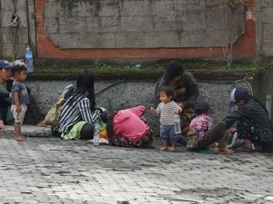 Gepeng Berjubel saat Turis Padati Ubud