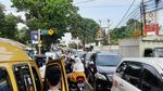 Penampakan Kemacetan Parah di Puncak Bogor Pagi Ini