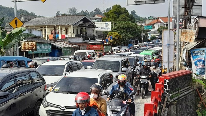 Kemacetan di Puncak Bogor
