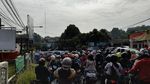 Penampakan Kemacetan Parah di Puncak Bogor Pagi Ini