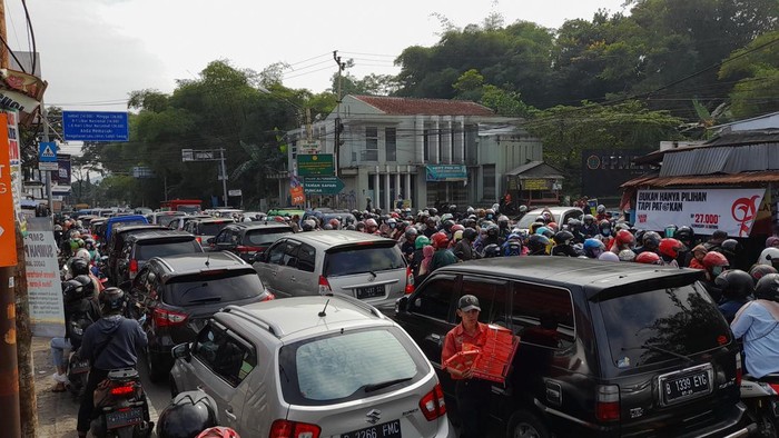Kemacetan di Puncak Bogor