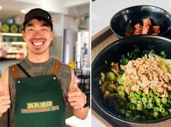 Keren! Anak Muda Ini Bangun Gerai Teh Modern dari Hawker Centre Warisan Ayahnya