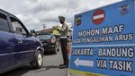 Lalin Jalur Selatan Padat, Polisi Berlakukan Pengalihan Arus