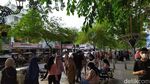 Potret Ramainya Malioboro Sore Ini dan Parkir Merangkak Naik