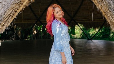 9 Potret Terbaru Marshanda, Turun BB 9 Kg Setelah Diet Makanan Organik