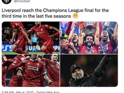 Meme Liverpool Melaju Mulus ke Final Liga Champions