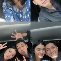 Nay pun mengabadikan momemnya bersama sang kakak, Kenang Mirdad ketika dalam perjalanan menuju rumah ayah mereka. Dikatakan jik Naysilla mudik setelah dua kali absen merayakan Lebaran bersama.Foto: Instagram @naymirdad