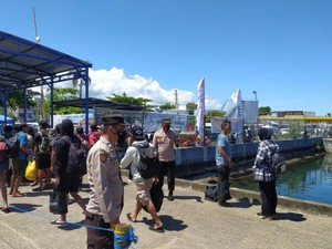 Arus Balik Mudik, 818 Penumpang Berangkat dari Pelabuhan Parepare-Balikpapan