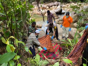 Nenek 67 Tahun Ditemukan Meninggal di Sungai Sarudik Tapteng