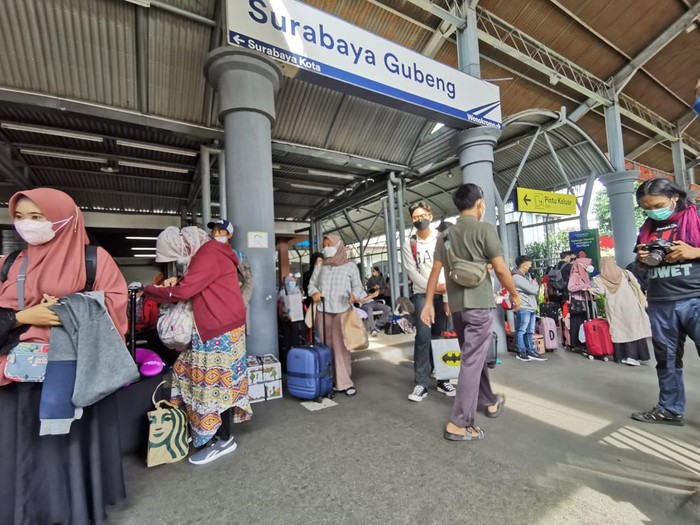 Selama Lebaran Tiket Kereta Dari Surabaya Terjual 360 Ribu, ini Tujuan Favoritnya