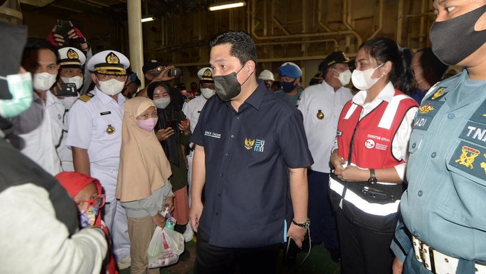 Kapal Pelni ditugaskan oleh Kementerian Perhubungan menjadi armada tambahan yang melayani angkutan penyeberangan di periode arus balik dari Pelabuhan Panjang menuju Pelabuhan Merak, Banten.