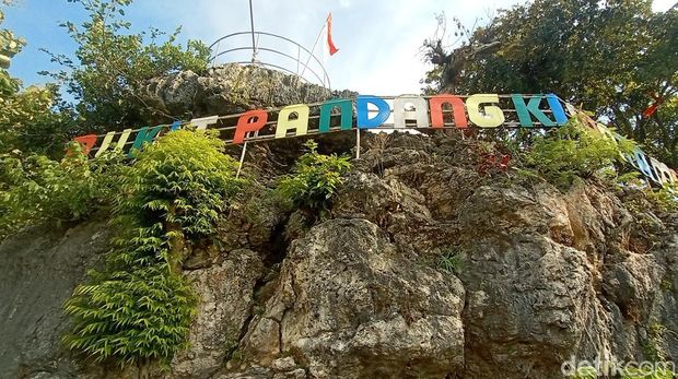 Wisata Bukit Pandang di Pati, Rabu (4/5/2022).