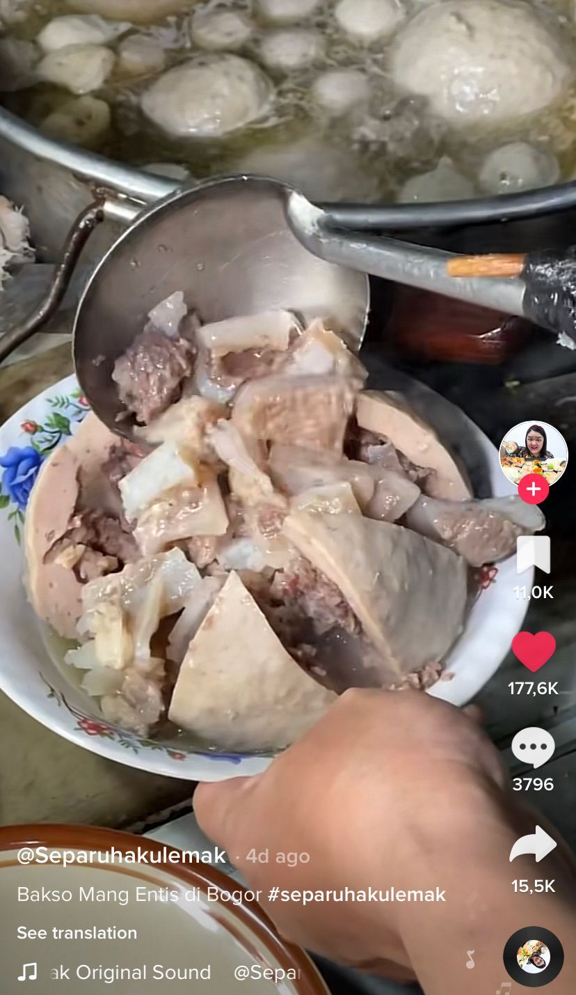 5 Bakso Viral di Bogor, Topping Tulang Rangu dan Bakso Urat Besar