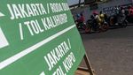Arus Balik di Karawang Mulai Padat Pemudik Sepeda Motor