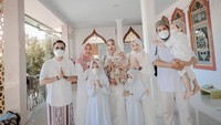 Bella Sulian berlebaran bersama keluarga. (Foto: dokumen pribadi)