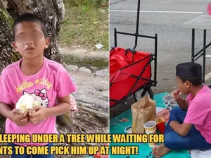 Haru! Bocah 10 Tahun Ini Malah Jualan Sayur di Pinggir Jalan Saat Lebaran