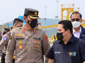 Polda Lampung: Arus Balik dari Pelabuhan Bakauheni Normal