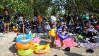 Dengan diberlakukannya pembatasan penjualan tiket wisata ancol, membuat kawasan Ancol tidak terlalu sumpek oleh para wisatawan.