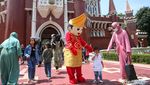 Pengunjung TMII Membludak Hari Ini