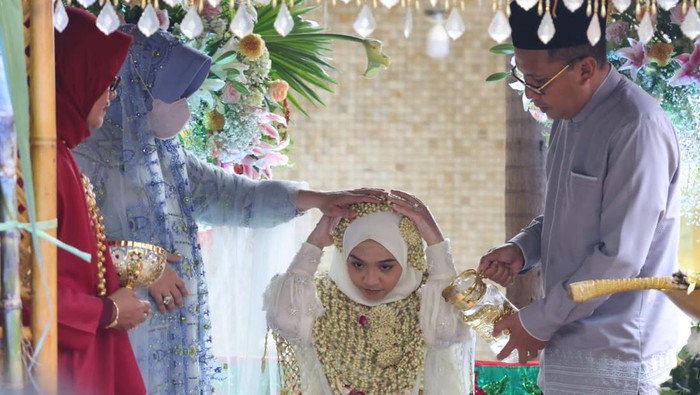 Pernikahan putri sulung Wali Kota Makassar Danny Pomanto.