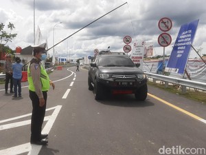 36 Ribu Kendaraan Lintasi Tol Pekanbaru-Bangkinang selama Lebaran