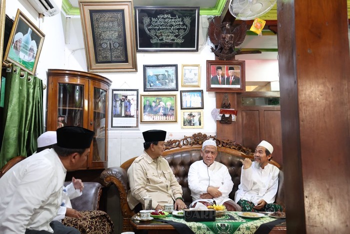 Prabowo Subianto kunjungi Pondok Pesantren (ponpes) Al-Anwar Rembang, Jawa Tengah