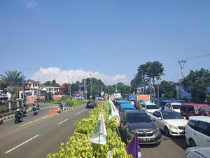 Mulai Padat, 11 Ribu Kendaraan Masuki Jalur Puncak Bogor Pagi Ini