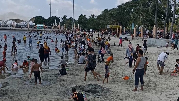 Suasana di Ancol (Wildan-detikcom)