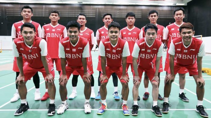Tim Indonesia di Thomas Cup 2022