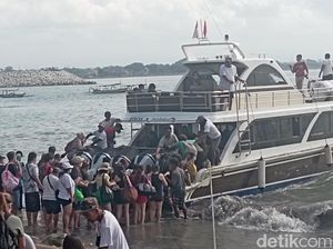 Turis Berbondong Liburan ke Nusa Penida-Lembongan Lewat Sanur