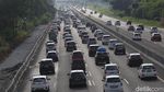 Arus Balik, Tol Jakarta Cikampek Terpantau Macet Selepas GT Cikatama