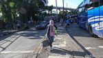 Arus Balik, Warga Mulai Tiba di Terminal Kampung Rambutan