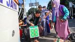 Arus Balik, Warga Mulai Tiba di Terminal Kampung Rambutan