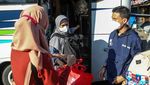 Arus Balik, Warga Mulai Tiba di Terminal Kampung Rambutan