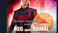 Begini jika Doctor Strange bekerja menjadi juru ramal di Indonesia. Foto: (Dok. Twitter)