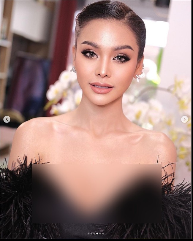 Engfa Waraha bukan sosok yang asing di Thailand. Sebelum menjadi Miss Grand Thailand 2022, dia sudah populer sebagai penyanyi. Foto: Dok. Instagram/fa_engfa8
