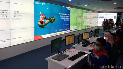 Jeroan Markas Canggih Pertamina buat Pantau Pasokan BBM Seantero Indonesia