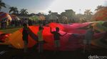 Kemeriahan Festival Balon Udara Hiasi Langit Wonosobo