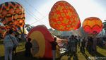 Kemeriahan Festival Balon Udara Hiasi Langit Wonosobo