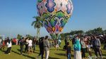 Kemeriahan Festival Balon Udara Hiasi Langit Wonosobo