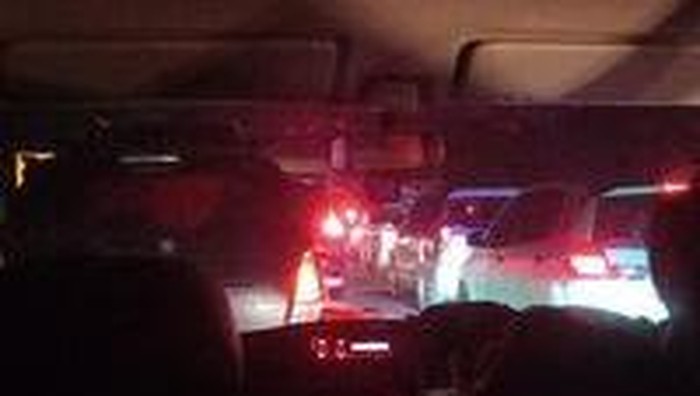 Kondisi macet parah di Tol Cipali