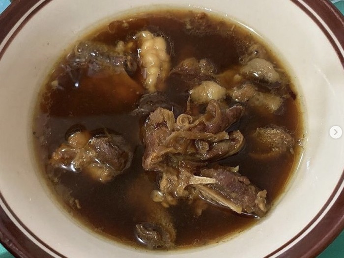 Melintas di Serang, Mampir Dulu Makan Nasi Sumsum dan Rabeg Enak