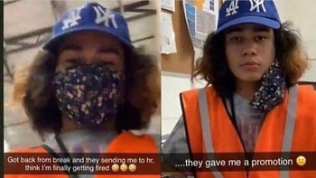 Kirain mau diberhentiin, ternyata dipromosiin. Selamat, deh. Foto: via Bored Panda