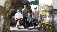 Pura tersebut diketahui berada di sebelah timur Istana Kepresidenan Tampaksiring.