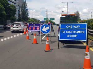 Simak! Pengalihan Lalin di Simpang Cawang Arah Cikampek Selama One Way
