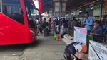 Ramainya Terminal di Wonogiri, Kaum Boro Mulai Tinggalkan Kampung
